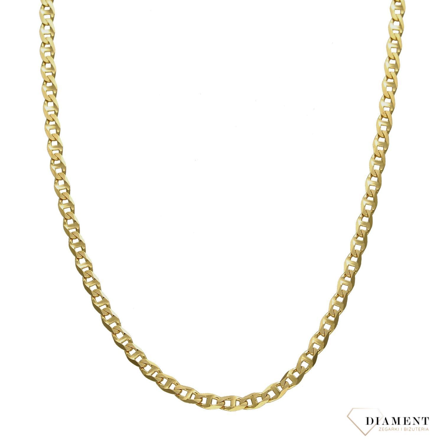 Złoty łańcuszek 585 marina 2,5 mm BKŁ000000-438 2,5mm.jpg